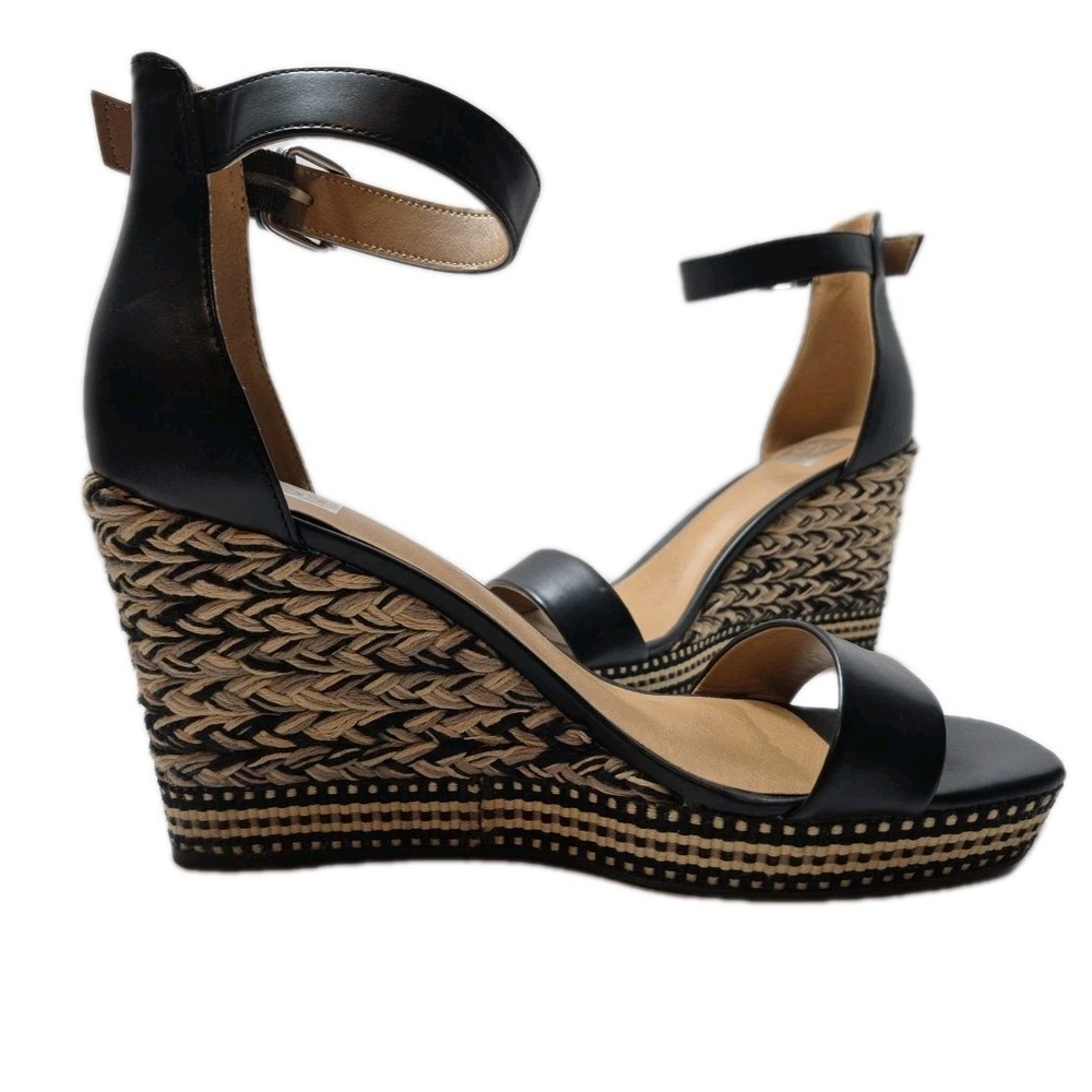 Dolce Vita Womens Hamlet Platform Sandals Espadrille Strap Ankle Buckle 10 Sexy